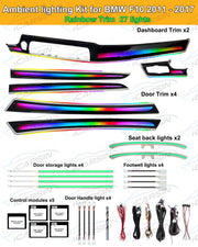 BMW 5 Series F10/F11/F18 Ambient Dash Lighting Kit product image 4